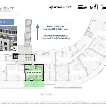 Carbona 101, 307 Apartmán